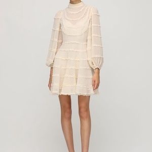 Lady beetle Spliced Mini Dress